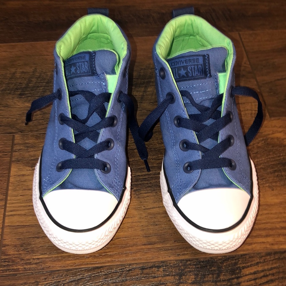 chuck taylor all star street mid shoes blue-navy